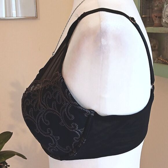Natori Black Lace Underwire Bra Intimates - Picture 3 of 9